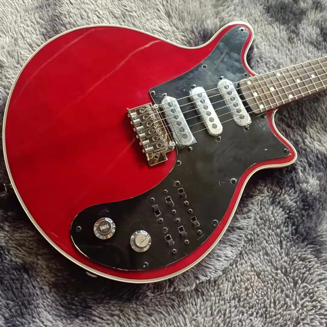Burns Brian May Signature Guitar Special Antique Cherry Red