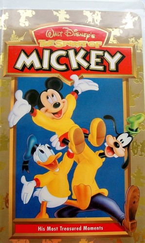 The Spirit of Mickey (Vintage, VHS, 1998, VG, Clamshell) - Picture 3 of 3
