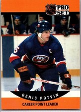 1990-91 NHL Pro Set - #656 Denis Potvin