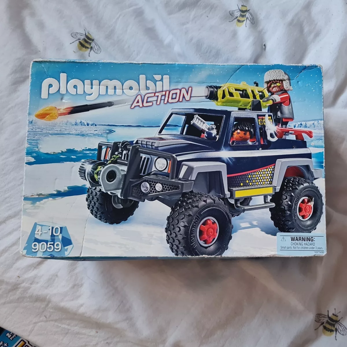 Playmobil Ice Pirates Snow Truck Jeep Suv PM 9059 with 2 Figures