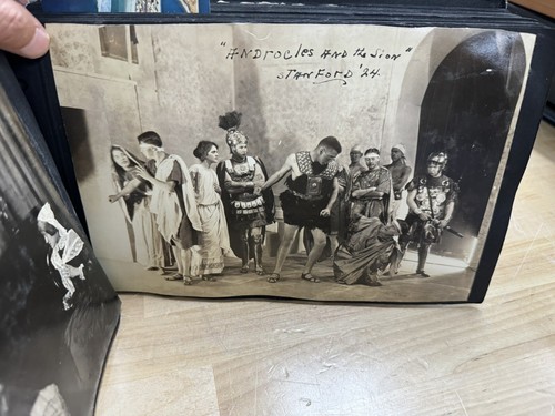 Stanford University photo Album, Class Of 1926. Drama Student.