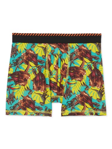 Jurassic World Boys Allover Print Multicolor Boxer Briefs, 4-Pack, Size M (8) - Picture 3 of 6