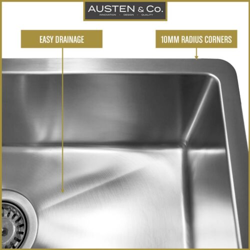 Austin & Co,Sicilia Ac1003, Large Single Bowl Sink"B rand New Boxed" - Picture 5 of 8