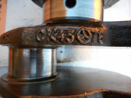 1969 Mercedes Benz 280S W108 W114 M114 M130 Crankshaft KK-71 - Bild 10 von 12