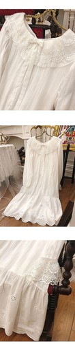 Palace Style Kleid Vintage Prinzessin Sleepshirts. Lolita Spitze Schleife viktorianische Rüschen - Bild 12 von 13