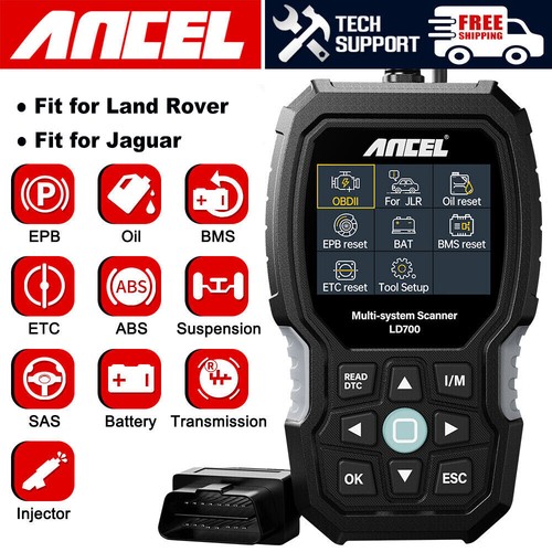 ANCEL LD700 All System OBD2 Scanner Fit for Jaguar Oil ABS EPB Diagnostic Tool - Bild 1 von 14