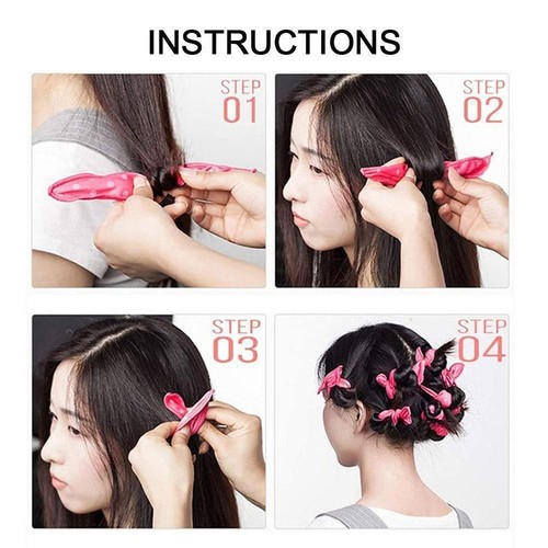 Pillow Foam Sponge Styling Tools Hair Curly Wave Hair Rollers Hair Curlers - Picture 10 of 17
