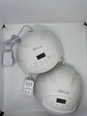 LOT OF 2 Sun X7 Plus Sun LED Nail Lamp without bases E FREE SHIPPING c