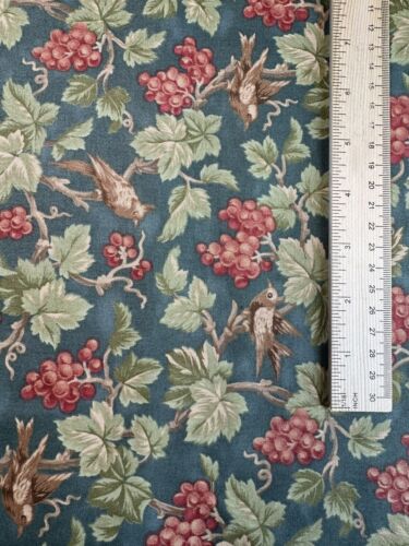 Madeira quilt fabric by Blackbird Designs for Moda Fabrics 2600-15 Grapevine - Picture 2 of 5
