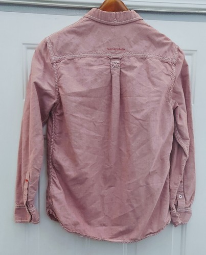 TRUE RELIGION MEN'S LIGHT PINK COTTON BUTTON DOWN LONG SLEEVE SHIRT SIZE M - Picture 8 of 12