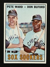 1967 Topps #143 Sox Sockers Chicago White Sox EX