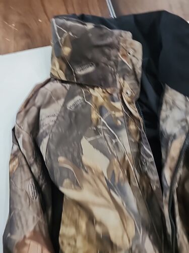 Game Winner Real Tree Hunting Jacket Men's Size Large Camo with Hood - Picture 2 of 9