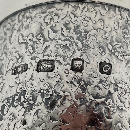 Modern Sterling Silver Beaker London 1969 Christopher Nigel Lawrence - Picture 9 of 9