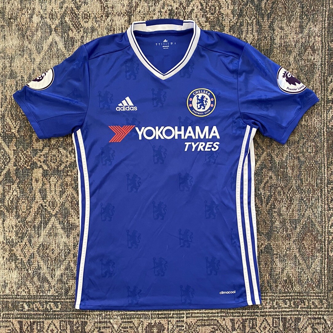 FC Chelsea 2016-2017 Home Football #7 Kante Jersey Adidas