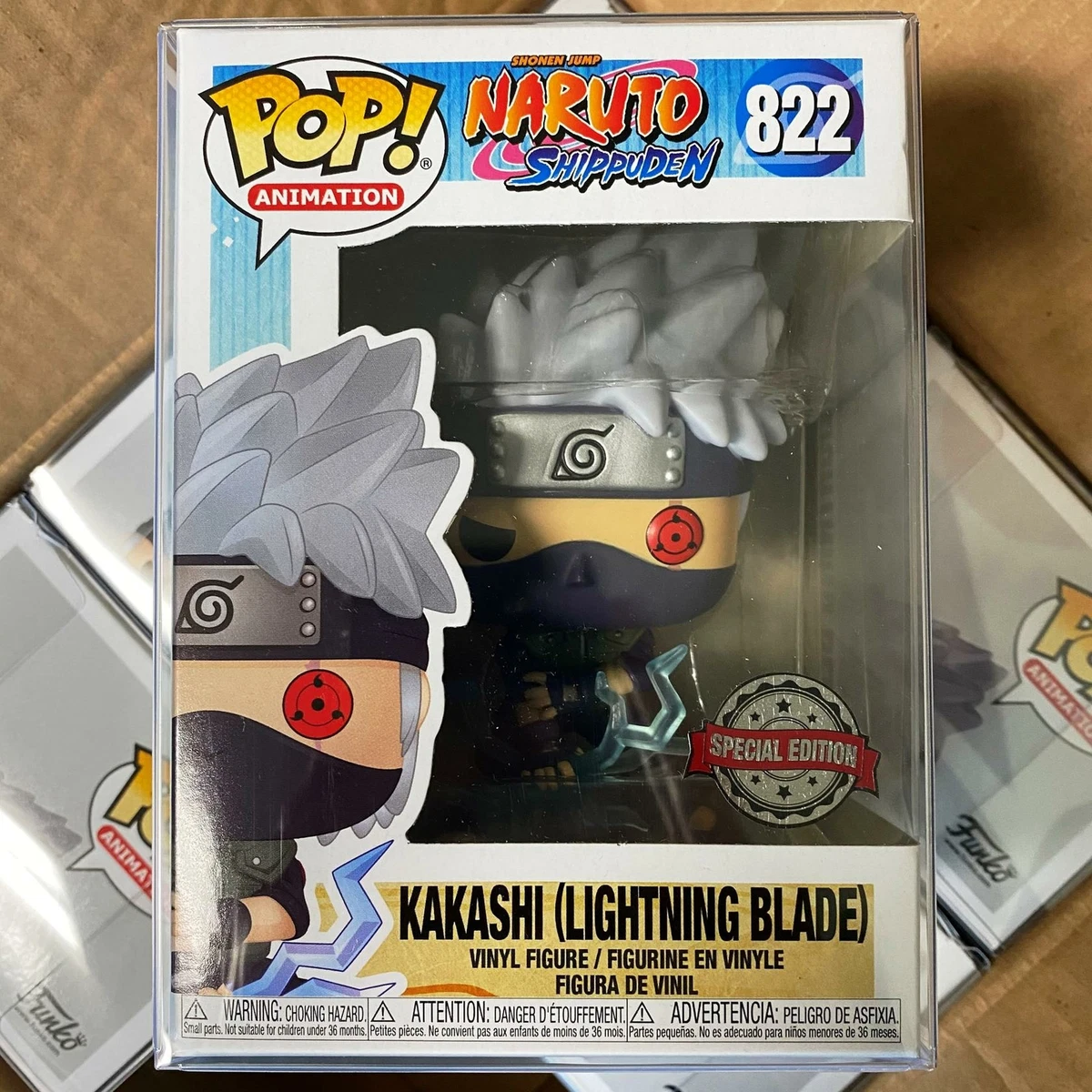 Funko pop naruto kakashi lightning sale blade