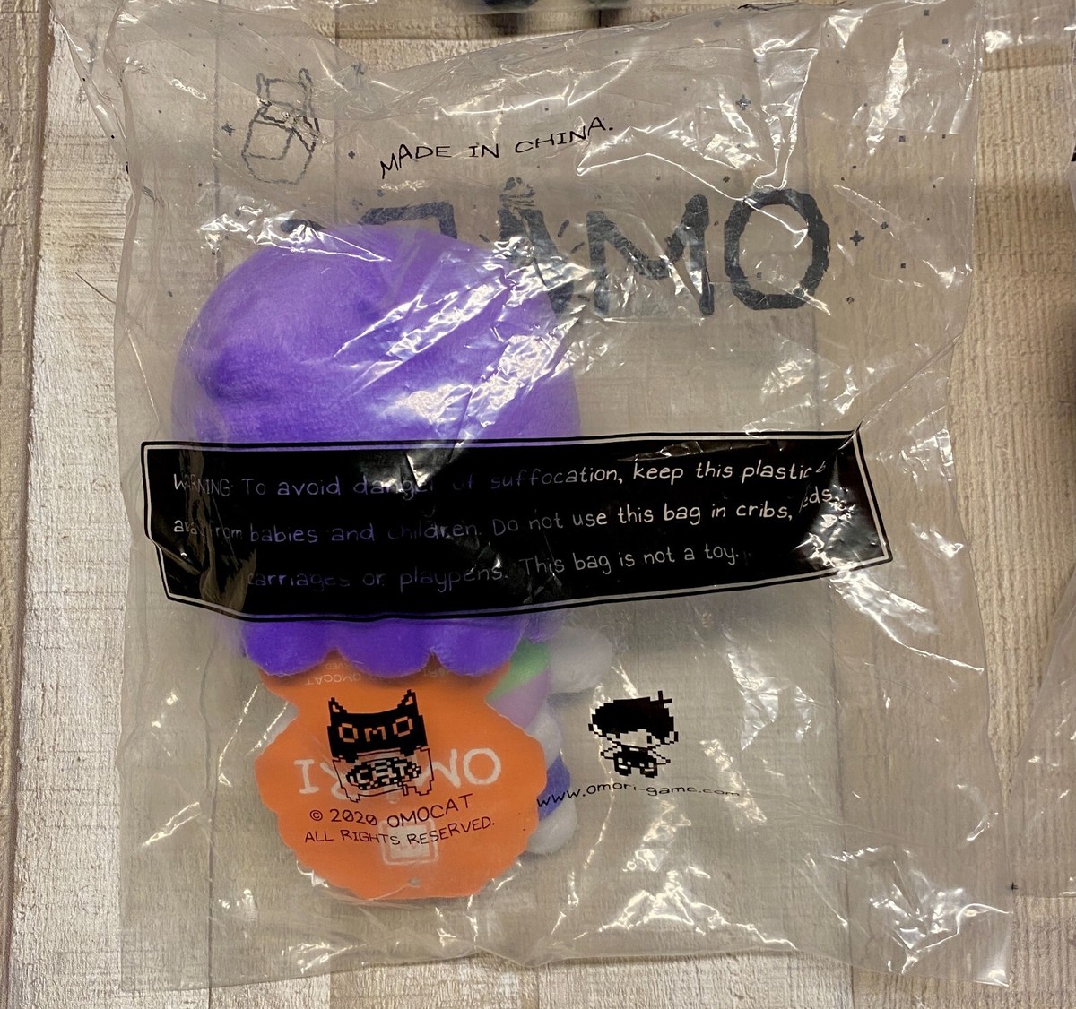 Official OMOCAT KEL Plush Plushie New & Unopened - OMORI