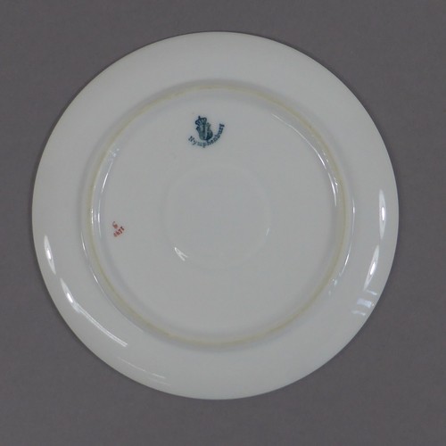 Platillo Nymphenburg Lotus Design Wolfgang von Wersin 6 piezas n.o 2240 - Imagen 18 de 21