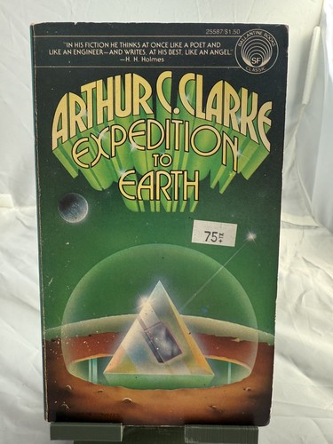 Expedition to Earth Arthur C. Clarke 1976 - Paperback Novel - Picture 1 of 3