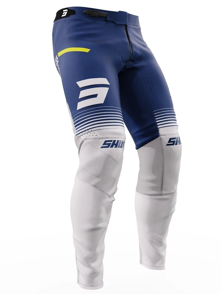 PANTALONI CROSS ENDURO PANT SHOT AEROLILE HUSQVARNA LIMITED 2023 BLU TG 40 - Imagen 3 de 3