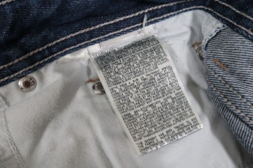 Pantalones de mezclilla para hombre Diesel LARKEE regulares rectos azules W33 L28 lavado 0073N - Imagen 13 de 13