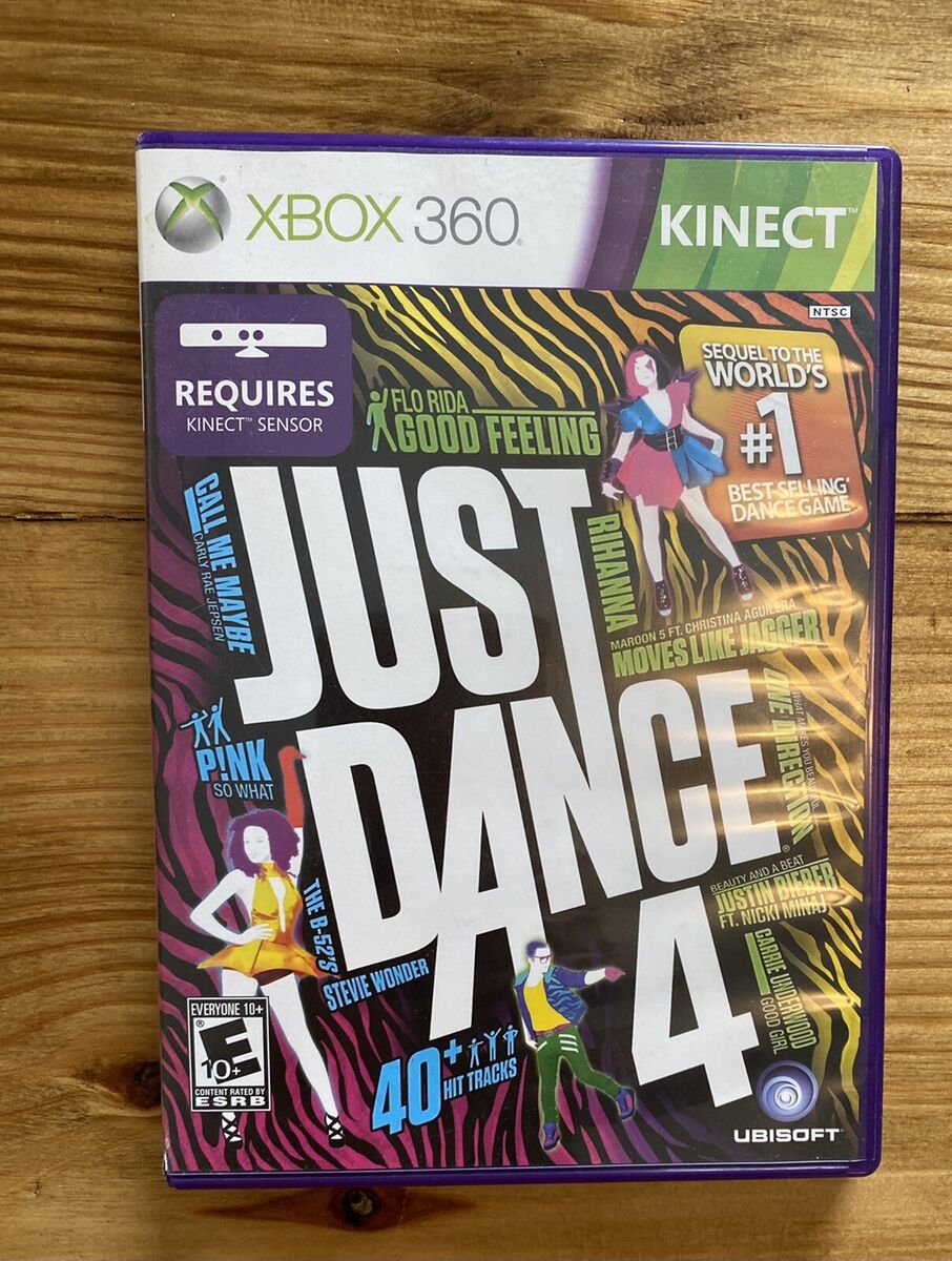 Just Dance 4 Microsoft Xbox 360 Kids Kinect Family Game Just Dance 4 Microsoft Xbox 360 Kids Kinect Family Game