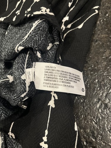 Ein neues Tageskleid Damen Gr. S schwarz weiß Freizeit Kurzarm mit Gürtel " - Bild 10 von 10
