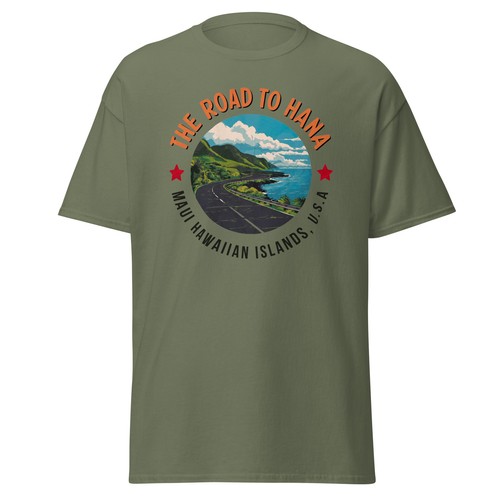 Hana Maui Hawaii Trip Cotton T-Shirt Family Vacation USA Tee - Picture 4 of 12