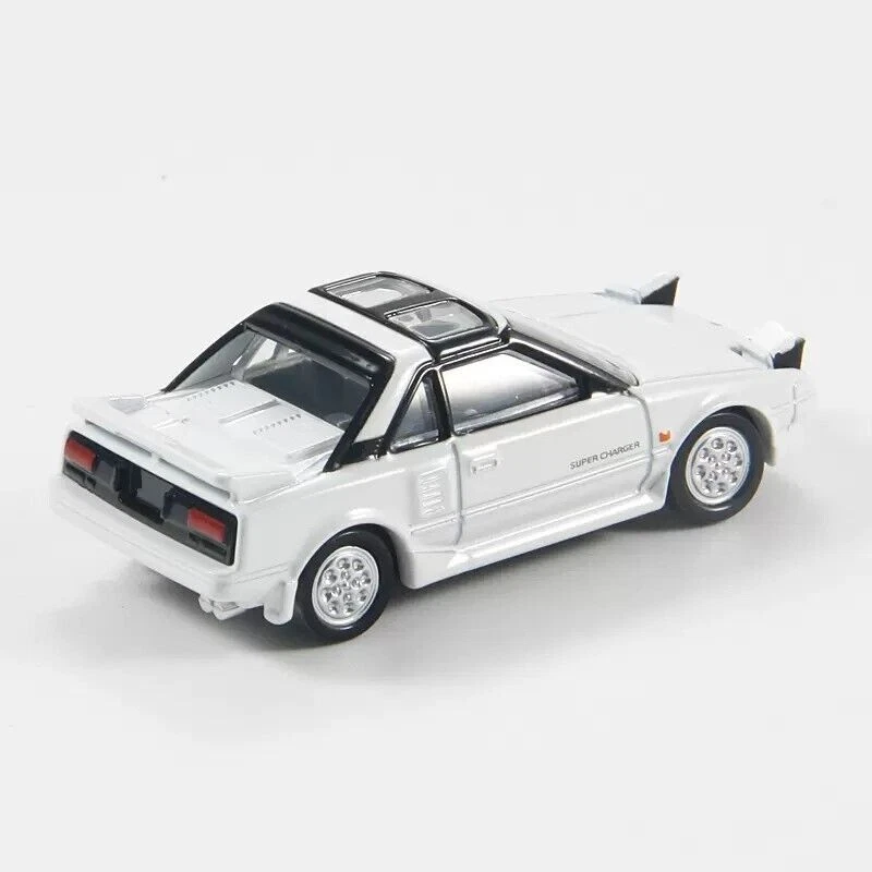 Takara Tomy Tomica Premium TP40 TOYOTA MR2 White Diecast Model Car New in Box - Image 3 of 4