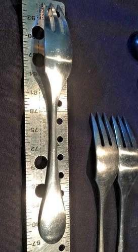 One Hackman Mango Individual Salad Fork Lauffer Finland 6 1/2" Nanny Still  - Picture 1 of 5