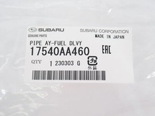 Genuine OEM Subaru 17540AA460 Pipe Fuel Delivery