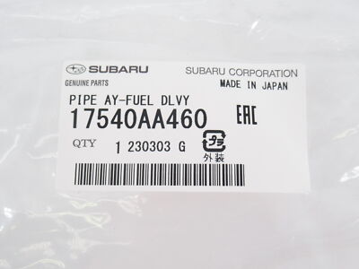 Genuine OEM Subaru 17540AA460 Pipe Fuel Delivery | eBay