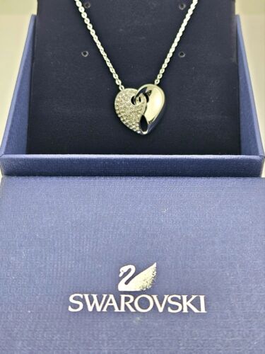 Swarovski Kristall Schutz Herz Anhänger Halskette mit Box -5292348 ~#6604 - Bild 4 von 6