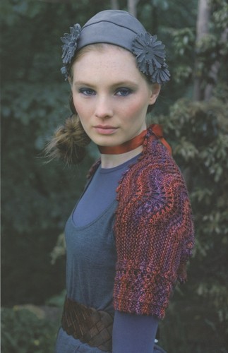 Louisa Harding Knitting Pattern Book "Shop Copy" Fade to Grey 14 Projects -Grace - Picture 5 of 11