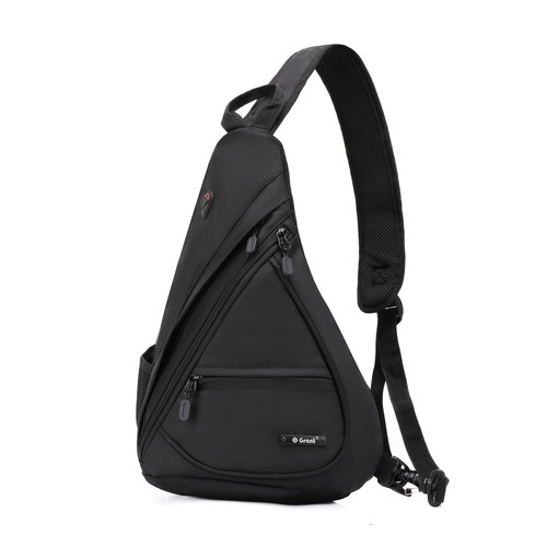 Hombres Bolso de Pecho Paquete Viaje Deporte Hombro Bandolera Mochila Exterior Bolsas Bandolera - Imagen 14 de 24