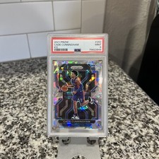Cade Cunningham RC  2021 Prizm Cracked Ice Psa 9