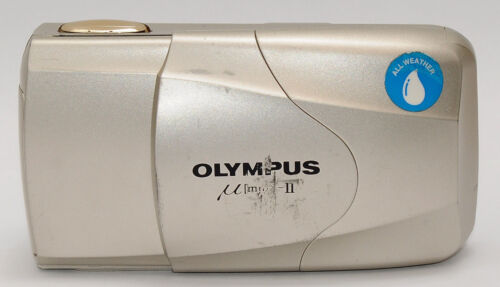 OLYMPUS MjuII f2.8 Mju2 Mju II 2 35mm Lens Stylus Epic Film Camera w Case Strap - Picture 4 of 9