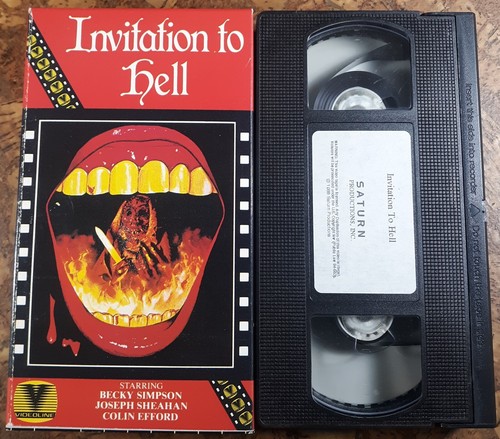 Invitation To Hell VHS 1982 Cult Horror Saturn Video TESTED Working