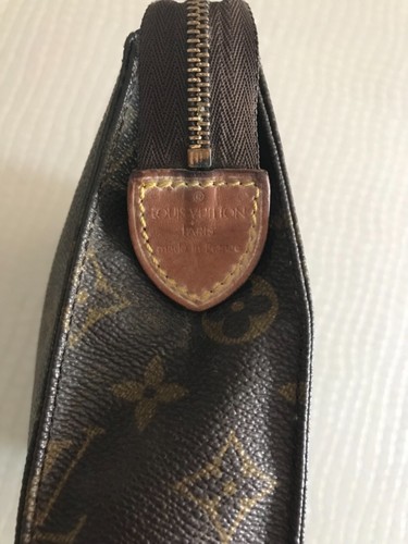 LOUIS VUITTON TROUSSE TOILETTE 25 TELA MONOGRAM MARRONE - Foto 9 di 19