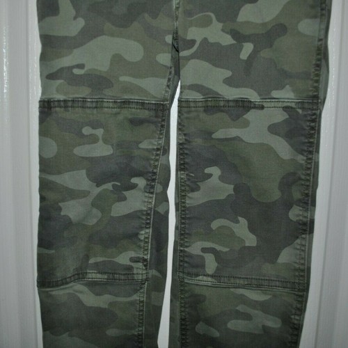 GAP Kids Boys Jogger Green Camo Elastic Waistband Pants Size L Regular - Picture 3 of 10