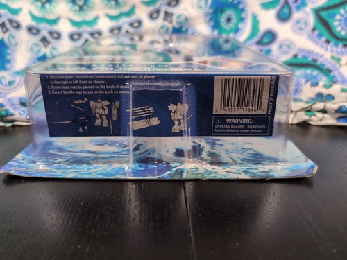 MOBILE SUIT GUNDAM CHAR'S COUNTER ATTACK AMS-119 GEARA DOGA BLUE 2001 BANDAI New - Picture 8 of 11