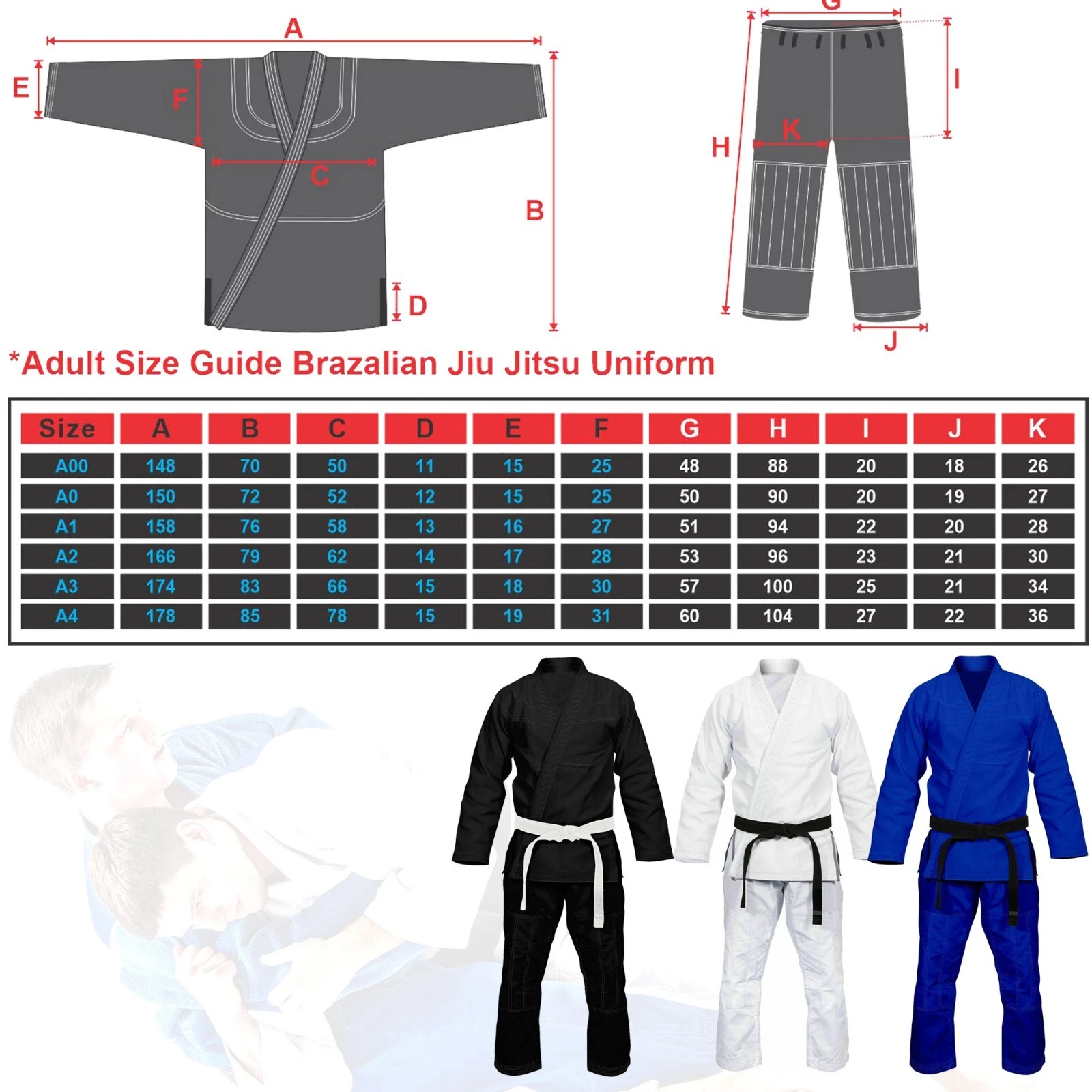 BJJ Gi Side View