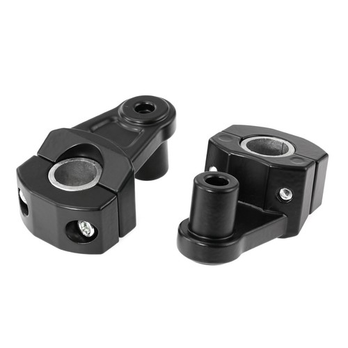 2PCS Motorcycle Handlebar Riser Clamp for 7/8" to 1 1/8" 22-28mm Bar Mount Clamp - Picture 7 of 12