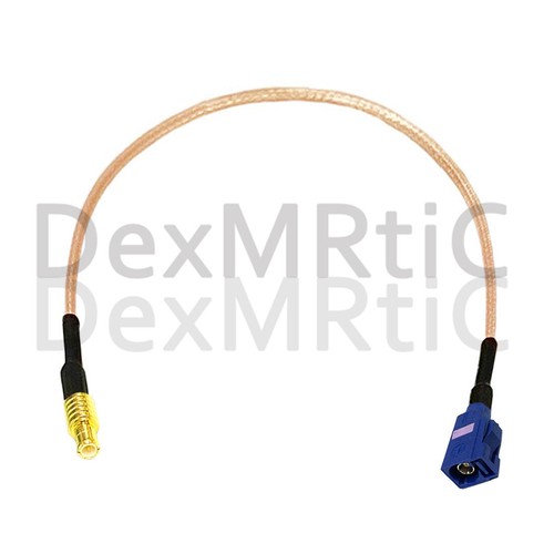 6inch GPS extension cable Fakra C female to MCX male straight pigtail RG316 NEW - Picture 1 of 6