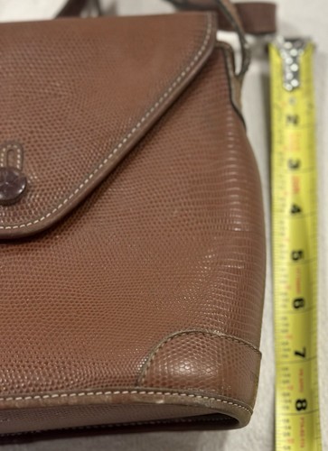 Women’s Leather Crossbody Purse Didier LaMarthe Paris Vintage Beautiful Cond. - Picture 7 of 7