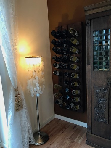 ORIGINALE Porta Enigma Champagne per 40 Bottiglie + Marca / Porta Vini Rovere Naturale - Foto 11 di 12
