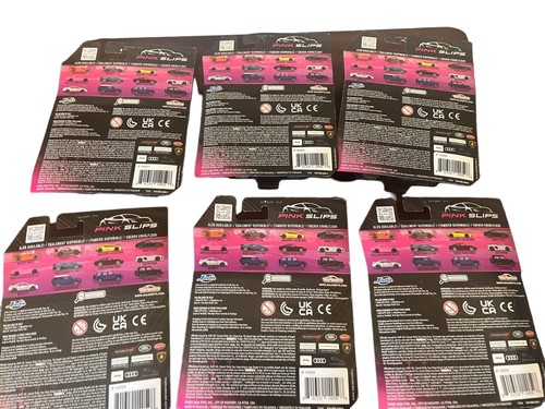 NEU Set 6 Jada Pink Slips Jeep, Ben’z, Dodge, Audi, Porsche & Land Rover 2023 - Bild 8 von 14