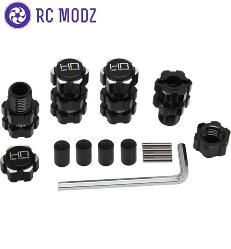 Hot Racing TFF17XT01 Arrma 1/10 4x4 4s Aluminum 17mm Hex Hubs 10mm Offset - Picture 4 of 4