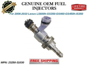 6x Fuel Injectors OEM Denso for 2006-2010 Lexus LS600h-GS350-GS460-GS450h-IS350