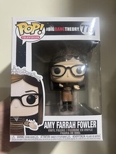 Funko POP! Big Bang Theory Amy Farrah Fowler 4" Figure #779 w PROTECTOR Box Dmg
