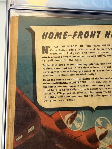 ๐ฅ1942 Captain Midnight 1 Cgc 3.0 1st Appearance Golden Age Comics 1 Day Ship!๐ - Picture 19 of 24